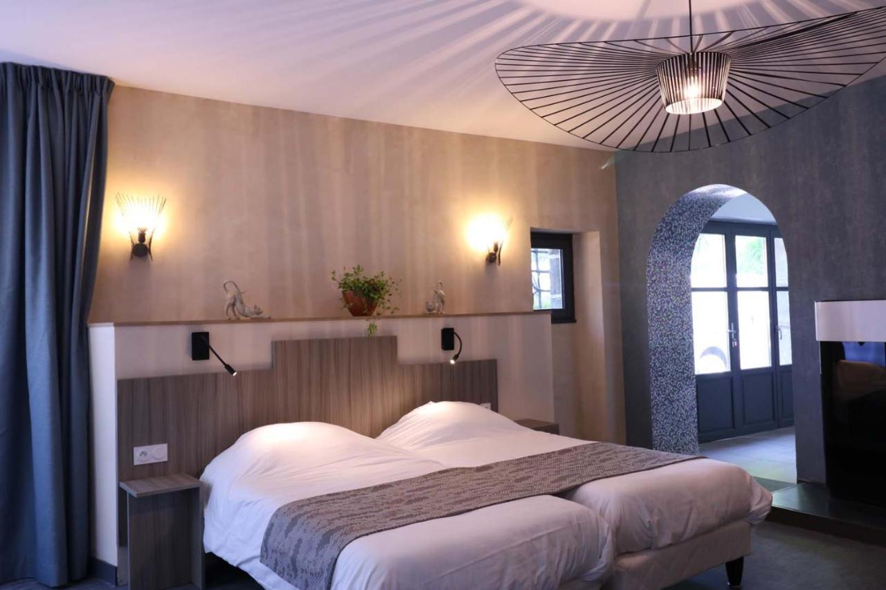 Le Vieux Moulin Hotell Hédé Eksteriør bilde